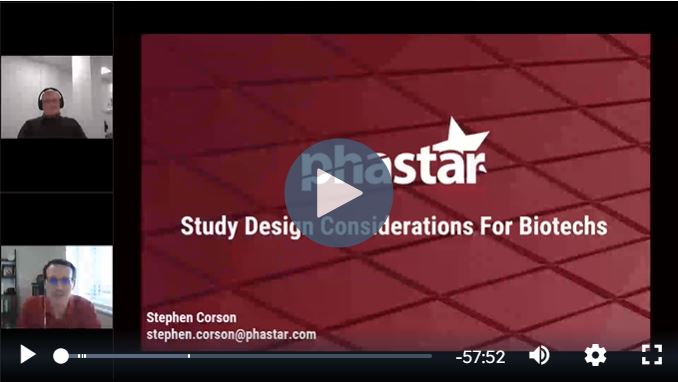 Study Design Considerations for Biotechs